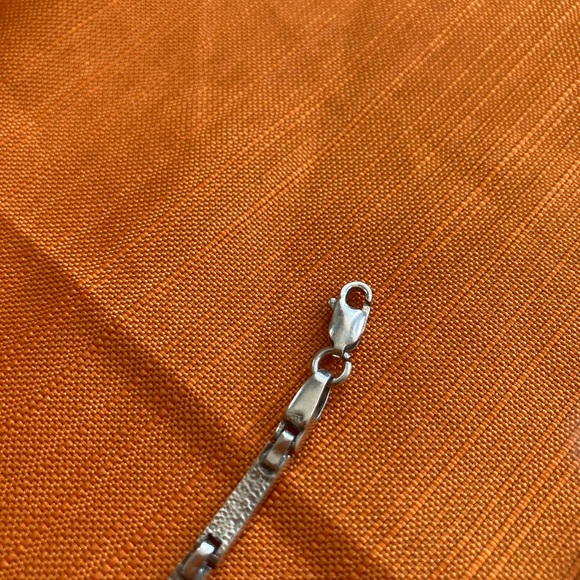 Silver 925 original stamped bracelet for men - Picture 9 of 11